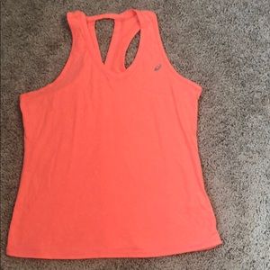 💰 3/$25 ASICS coral athletic tank size Large